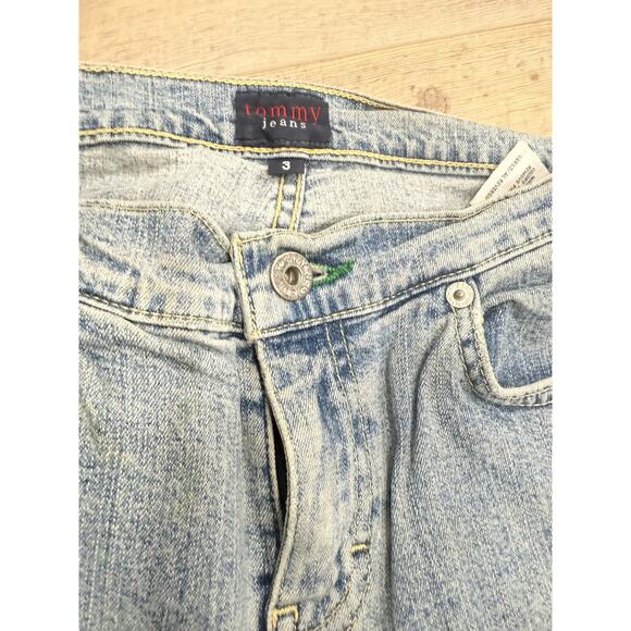 VTG Y2K Tommy Hilfiger Womens Flare Leg Jeans Size 3 - Picture 7 of 13
